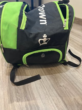 Mochila Padel Black Crown Negra y Verde