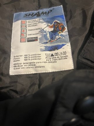 Pantalón de nieve negro