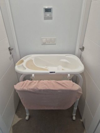 Cambiador bañera bebé