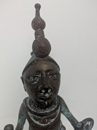 .Figura africana d bronce artesanal 22 cm – Marrak