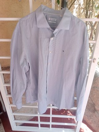 Camisa Pedro del Hierro Azul Talla XXXL