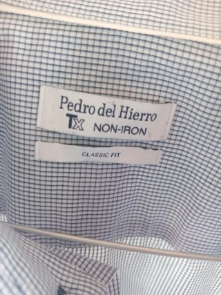 Camisa Pedro del Hierro Azul Talla XXXL