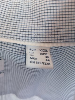 Camisa Pedro del Hierro Azul Talla XXXL