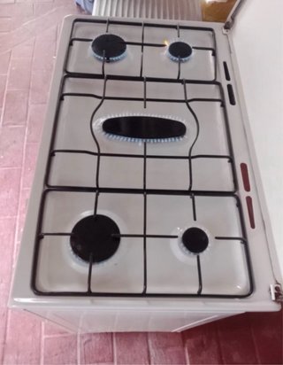 Horno de cocina blanco