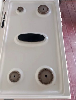 Horno de cocina blanco