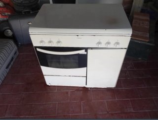Horno de cocina blanco