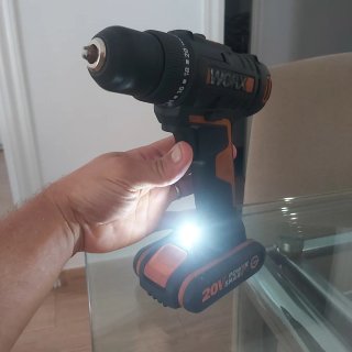 Taladro Atornillador Worx WX100 20V con 1 bateria