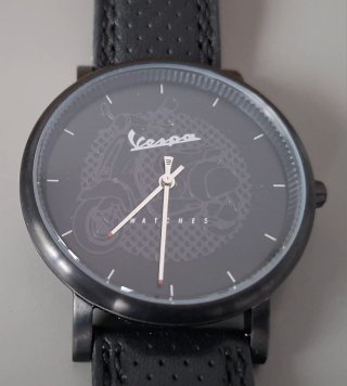 Reloj Vespa  original Negro Nuevo Full Set