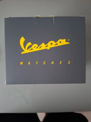 Reloj Vespa  original Negro Nuevo Full Set