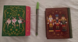 Lote Caja mini lata cascanueces y ballet