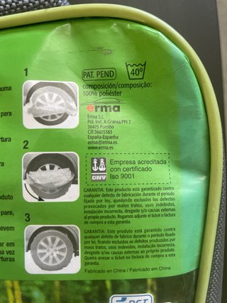 Cadena Textil Nieve DRIVETEX Talla 81 Sin Estrenar