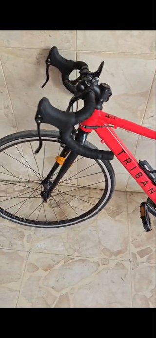 Bicicleta Carretera Junior Triban Nueva