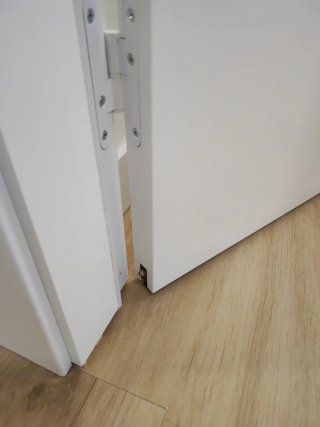 Puerta Lacada Blanca Oficina/Vivienda