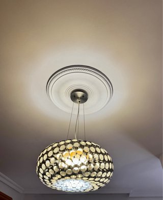Lámpara de comedor de araña elegante y moderna