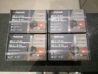 Parkside 20V/8Ah Batteria smart