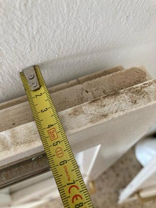 Ventana de madera con cristales