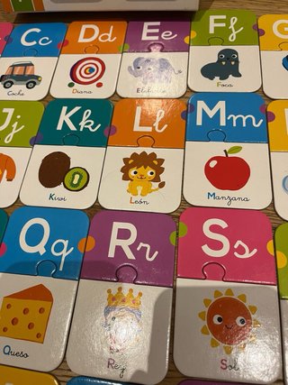 Lote : Puzzle abecedario y aprendo a escribir