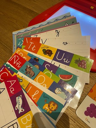 Lote : Puzzle abecedario y aprendo a escribir