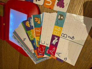 Lote : Puzzle abecedario y aprendo a escribir