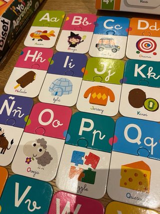 Lote : Puzzle abecedario y aprendo a escribir
