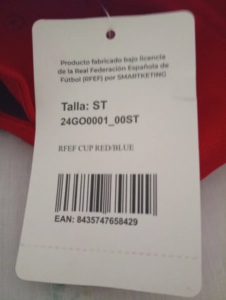 Gorra Selección Española Fútbol