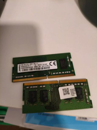 2x kingston 4gb ddr4 ram kingston (8gb)