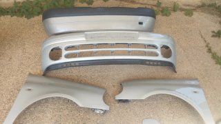 Paragolpes y aletas Clio 2 Fase 1