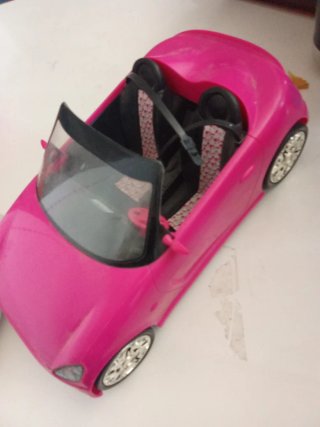 Coche rosa Barbie