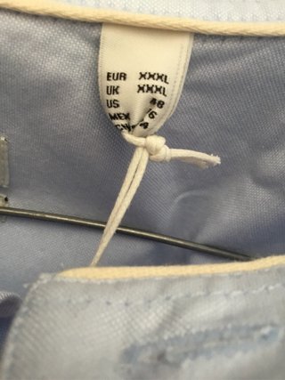 Camisa Oxford Cortefiel XXXL Azul Claro