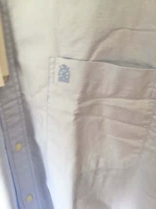 Camisa Oxford Cortefiel XXXL Azul Claro