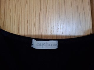 Camisón mujer tirantes. Oysho. Talla S.  Negro.