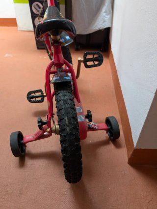 Bicicleta infantil 14 Rayo McQueen + Ruedines