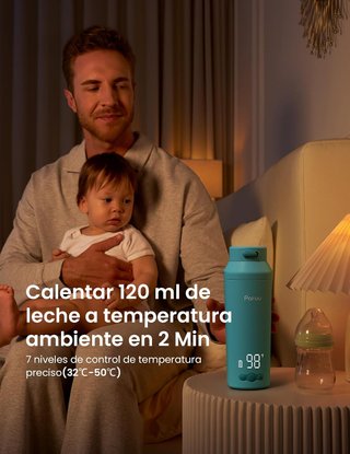 Calienta Biberones Portátil 30W Coche Power Bank
