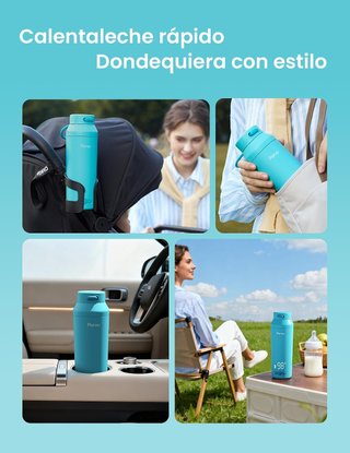Calienta Biberones Portátil 30W Coche Power Bank