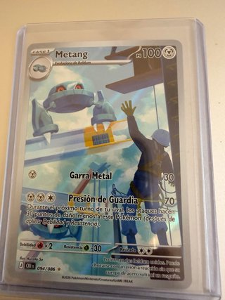 Carta Pokémon Metang Fase 1 094/086