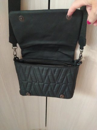 Bolso Misako Negro Acolchado