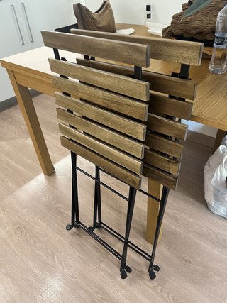 2 Sillas Plegables Jardín IKEA TÄRNÖ