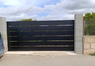Puertas correderas automáticas fincas