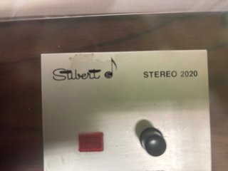 Tocadiscos Stibert Stereo 2020 Marrón/Plata