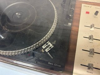 Tocadiscos Stibert Stereo 2020 Marrón/Plata