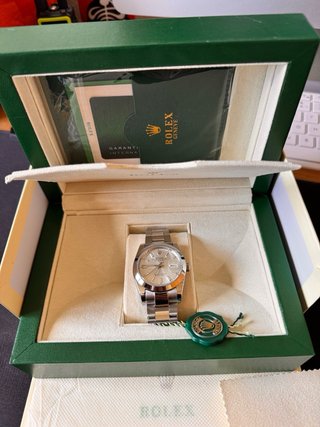 Reloj Datejust Caballero 38mm  Plata automatico