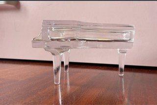 2 Mini Pianos Decorativos Acrílicos