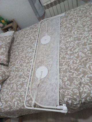 Barrera Cama Infantil Blanca