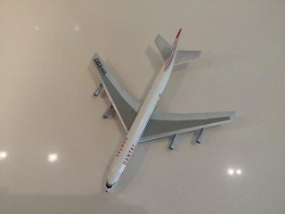 Maqueta Avión  Boeing 707 de Qantas