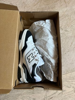 New balance 550 nero grigio bianco