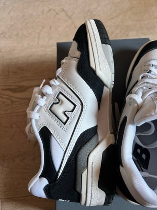 New balance 550 nero grigio bianco