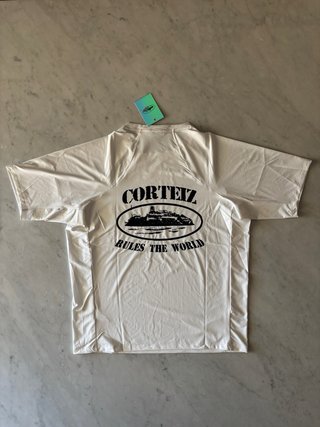 Maglia Corteiz Bianca “Rules The World” - Taglia M