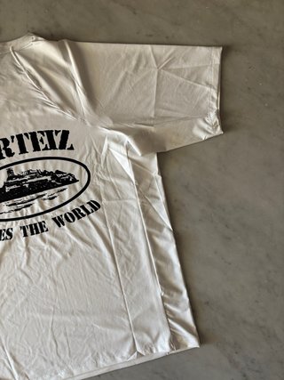 Maglia Corteiz Bianca “Rules The World” - Taglia M