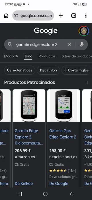 Garmin Edge Explore 2 GPS Ciclismo