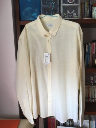 Camisa Pedro del Hierro Amarilla Talla XXXL